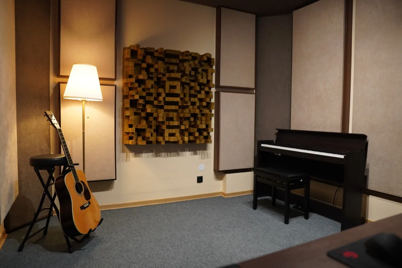 Muzika i tekst u studiju Oktava, fotografija 2